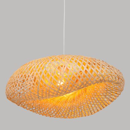 Atmosphera - Chandelier on a string BEDDY 1xE27/40W/230V bamboo