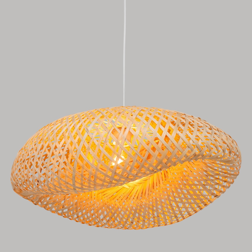 Atmosphera - Chandelier on a string BEDDY 1xE27/40W/230V bamboo