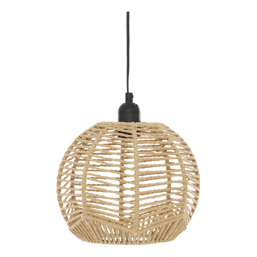 Atmosphera - Chandelier on a string CAREN 1xE27/40W/230V jute