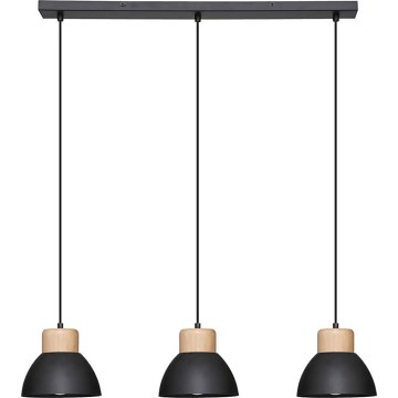 Atmosphera - Chandelier on a string DESY 1xE27/40W/230V pine