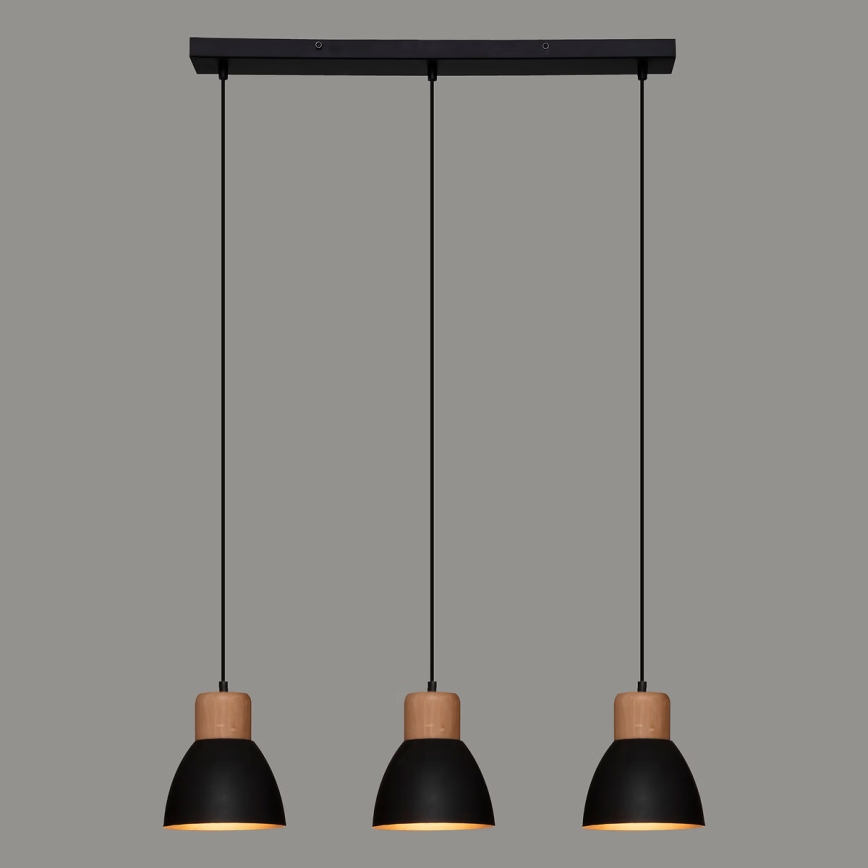Atmosphera - Chandelier on a string DESY 1xE27/40W/230V pine