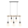 Atmosphera - Chandelier on a string JAKE 5xE27/40W/230V pine
