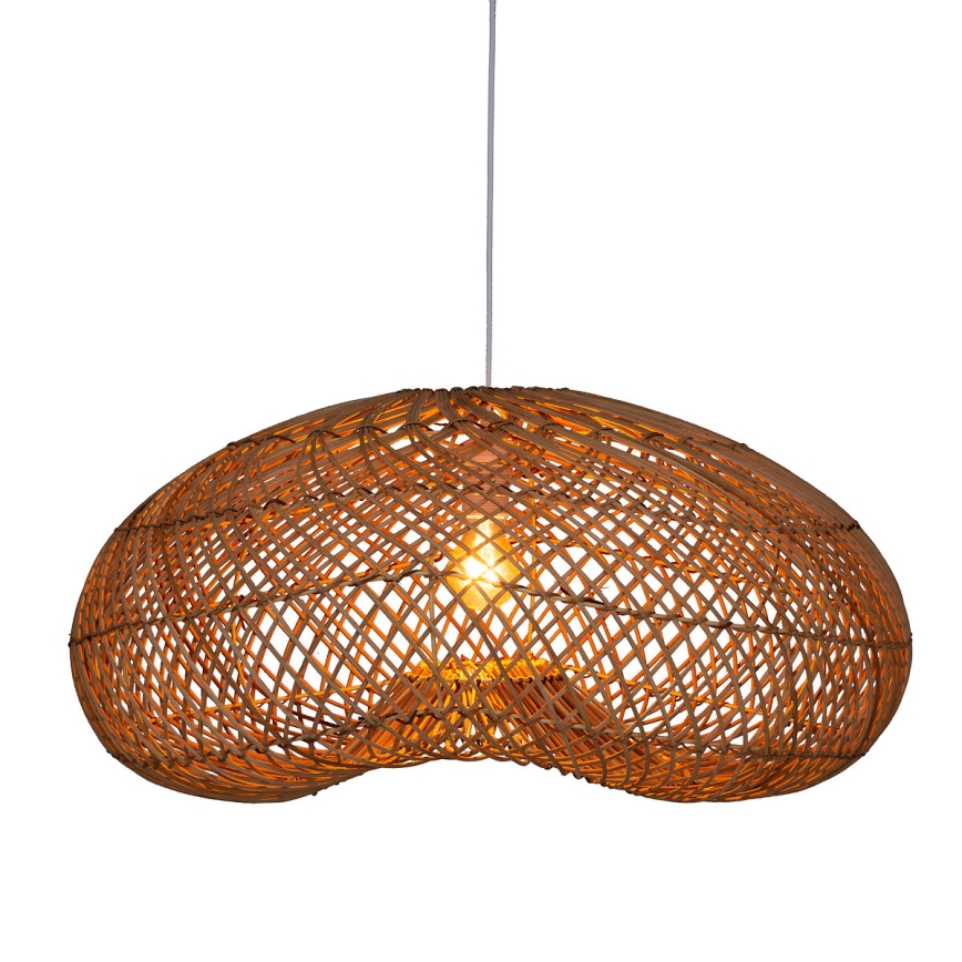 Atmosphera - Chandelier on a string JENY 1xE27/40W/230V rattan