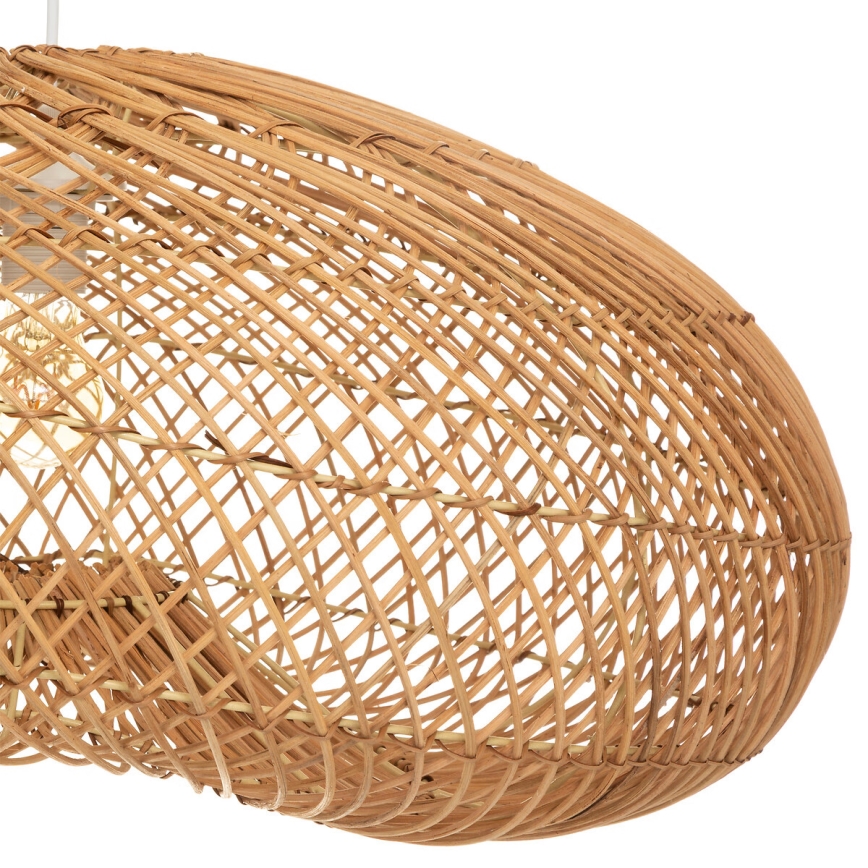 Atmosphera - Chandelier on a string JENY 1xE27/40W/230V rattan