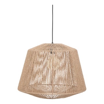Atmosphera - Chandelier on a string JILY 1xE27/40W/230V jute