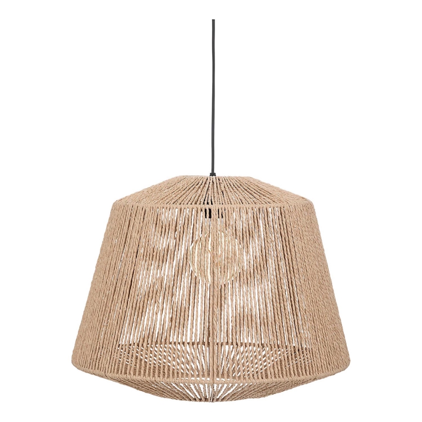 Atmosphera - Chandelier on a string JILY 1xE27/40W/230V jute