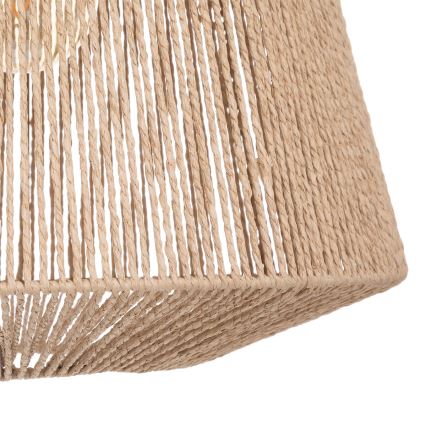 Atmosphera - Chandelier on a string JILY 1xE27/40W/230V jute