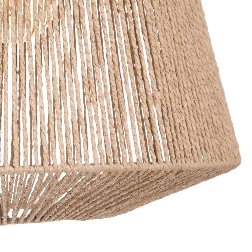Atmosphera - Chandelier on a string JILY 1xE27/40W/230V jute