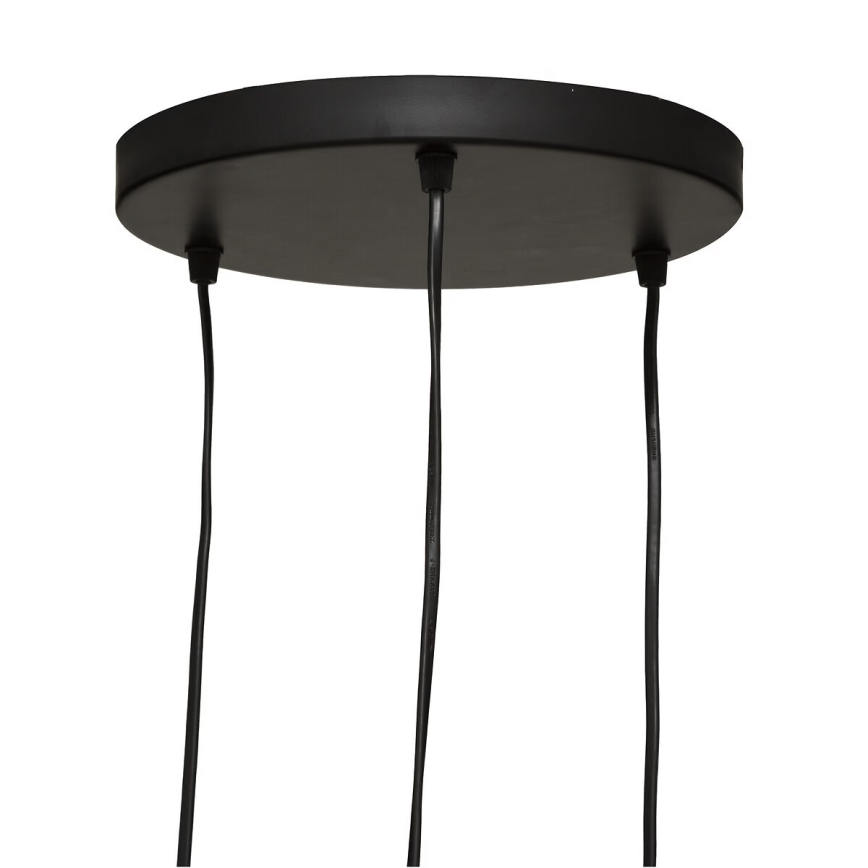 Atmosphera - Chandelier on a string JILY 3xE27/40W/230V jute