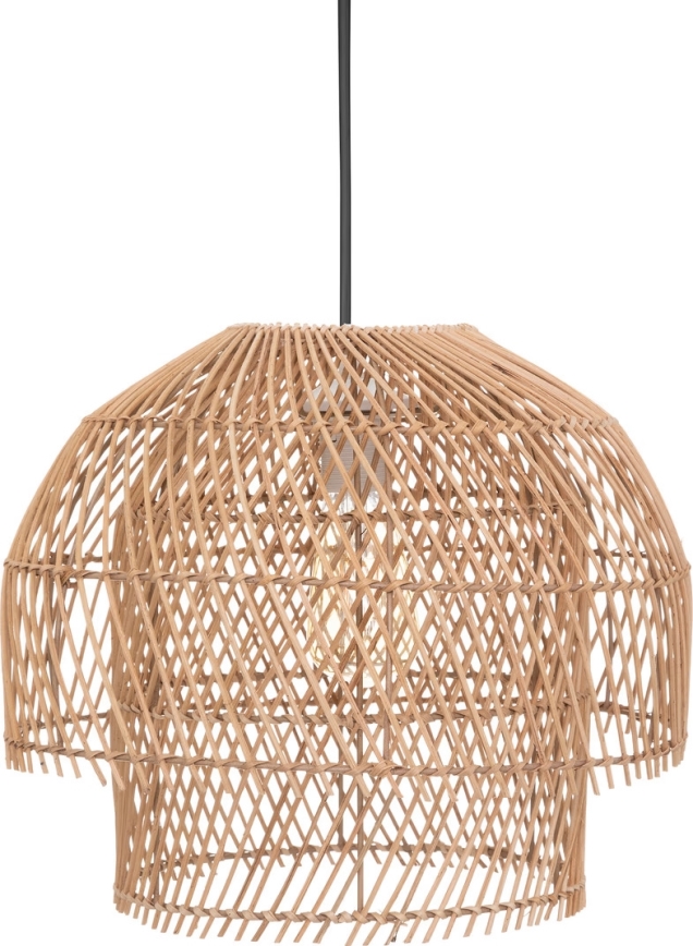 Atmosphera - Chandelier on a string KERY 1xE27/40W/230V rattan