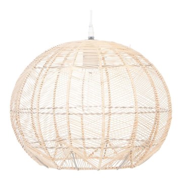 Atmosphera - Chandelier on a string KITA 1xE27/40W/230V rattan