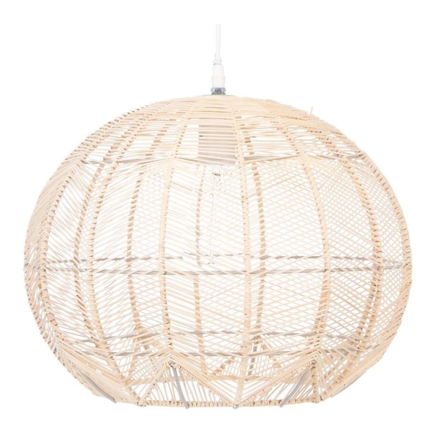 Atmosphera - Chandelier on a string KITA 1xE27/40W/230V rattan