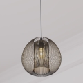 Atmosphera - Chandelier on a string NODA 1xE27/40W/230V black