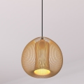 Atmosphera - Chandelier on a string NODA 1xE27/40W/230V copper