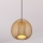 Atmosphera - Chandelier on a string NODA 1xE27/40W/230V copper