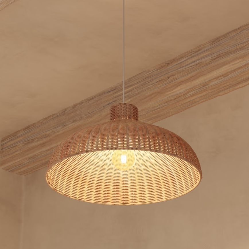 Atmosphera - Chandelier on a string ORI 1xE27/40W/230V rattan