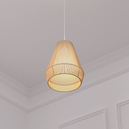 Atmosphera - Chandelier on a string PALM 1xE27/40W/230V jute