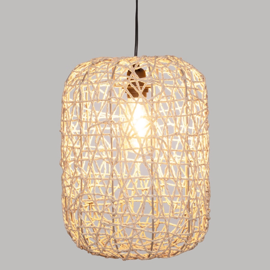 Atmosphera - Chandelier on a string RAAHE 1xE27/40W/230V jute