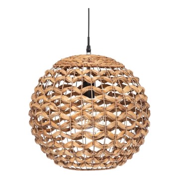 Atmosphera - Chandelier on a string SAND 1xE27/40W/230V water hyacinth