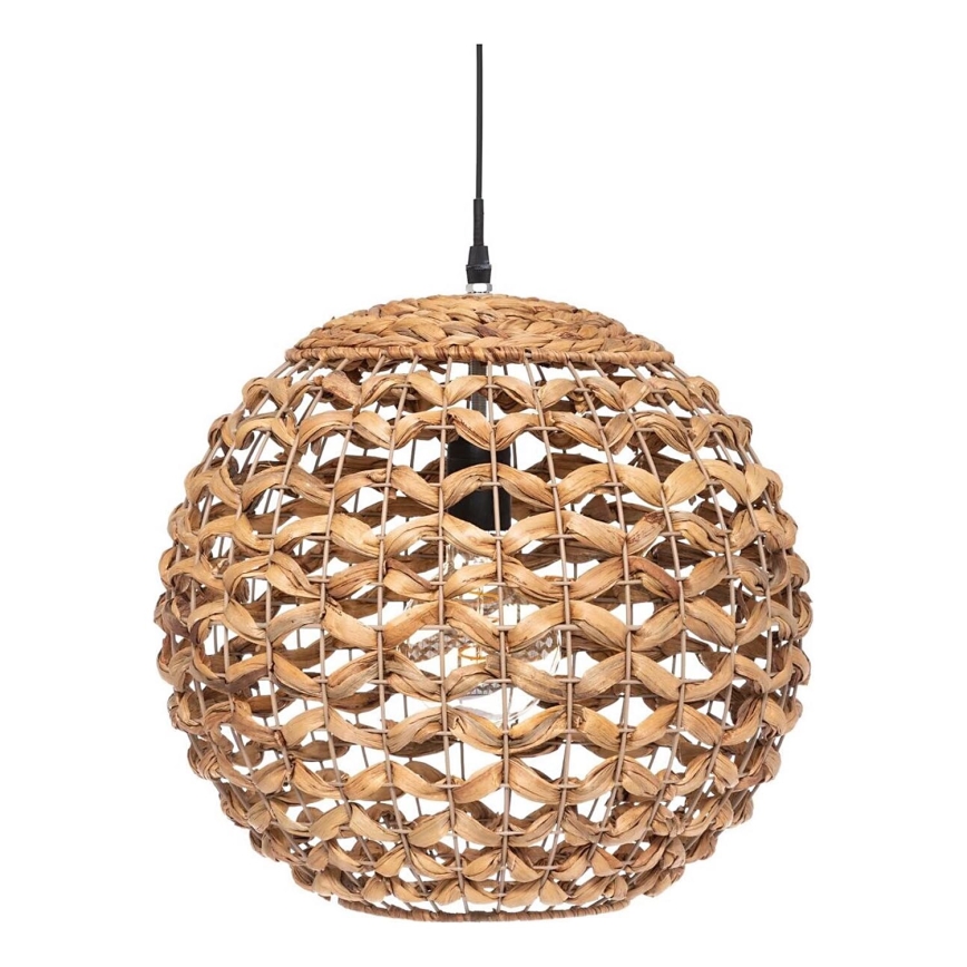 Atmosphera - Chandelier on a string SAND 1xE27/40W/230V water hyacinth