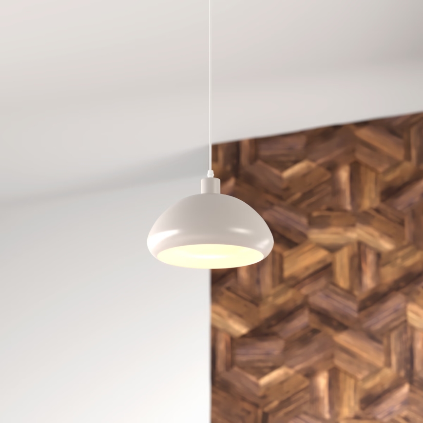 Atmosphera - Chandelier on a string SAVIO 1xE27/40W/230V beige