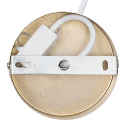 Atmosphera - Chandelier on a string SAVIO 1xE27/40W/230V beige