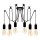 Atmosphera - Chandelier on a string UDELL 6xE27/40W/230V spider