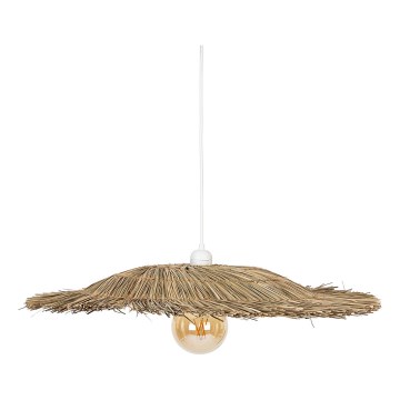 Atmosphera - Chandelier on a string YONI 1xE27/40W/230V sláma