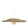 Atmosphera - Chandelier on a string YONI 1xE27/40W/230V straw