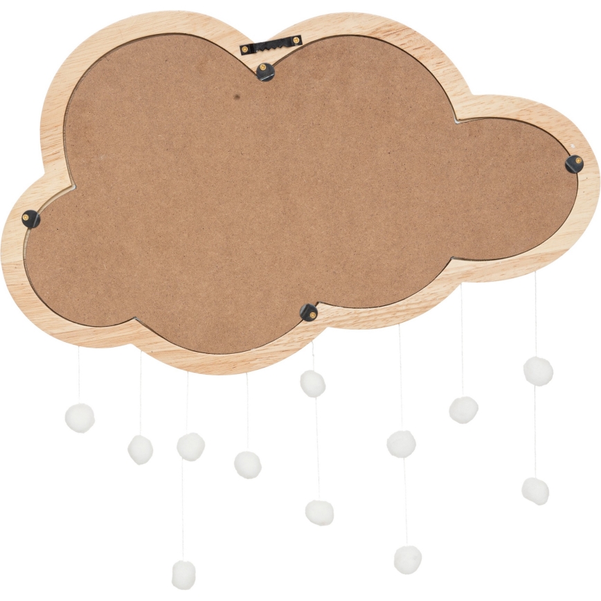 Atmosphera - Children's Wall Mirror CLOUD 40x36 cm Rubberwood