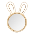Atmosphera - Children's Wall Mirror RABBIT 37x24 cm Bamboo