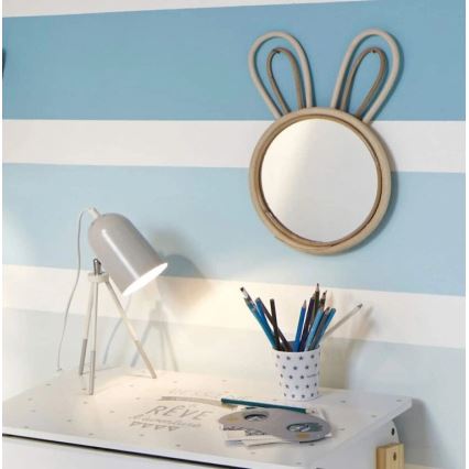 Atmosphera - Children's Wall Mirror RABBIT 37x24 cm Bamboo
