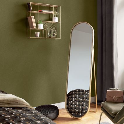 Atmosphera - EDI Freestanding Mirror 160 x 79 cm, Gold