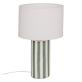 Atmosphera - FRIDA Table Lamp 1xE14/60W/230V Green
