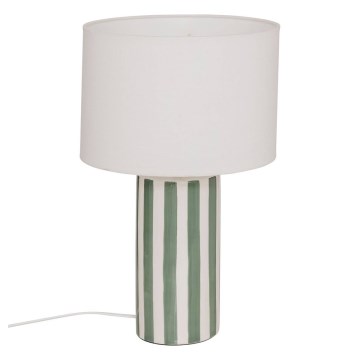 Atmosphera - FRIDA Table Lamp 1xE14/60W/230V Green