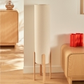 Atmosphera - KEYAH Floor Lamp 1xE27/25W/230V Rubberwood