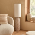 Atmosphera - KEYAH Floor Lamp 1xE27/40W/230V Grey