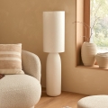 Atmosphera - KEYAH Floor Lamp 1xE27/40W/230V White
