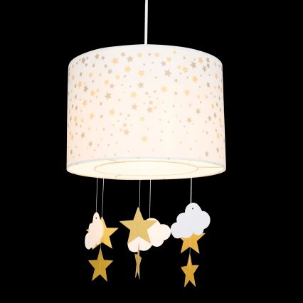 Atmosphera - Kids' pendant light on cable STARS 1xE27/40W/230V