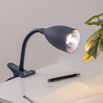 Atmosphera - Lamp with a clip SILY 1xE14/7W/230V blue