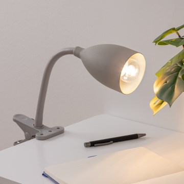 Atmosphera - Lamp with a clip SILY 1xE14/7W/230V grey