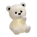 Atmosphera - LED Children's Night Light TEDDY LED/3xAA White