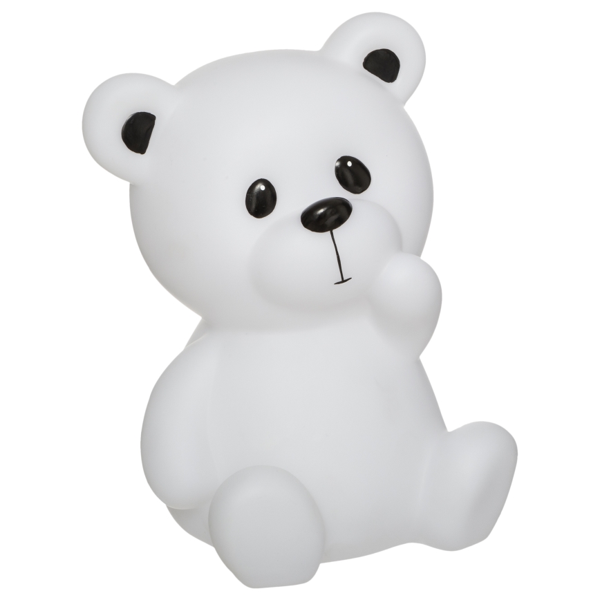 Atmosphera - LED Children's Night Light TEDDY LED/3xAA White