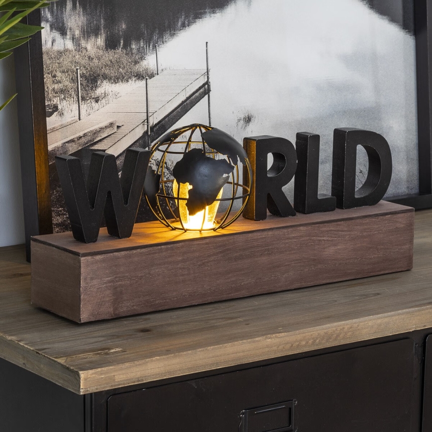 Atmosphera - LED Decoration WORLD LED/2xAAA