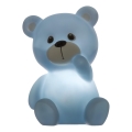 Atmosphera - LED Kids' Night Light TEDDY LED/3xLR44 blue