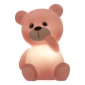 Atmosphera - LED Kids' Night Light TEDDY LED/3xLR44 Pink