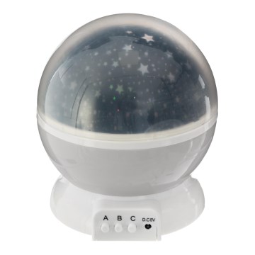 Atmosphera - LED Kids' Projector 3xAA grey