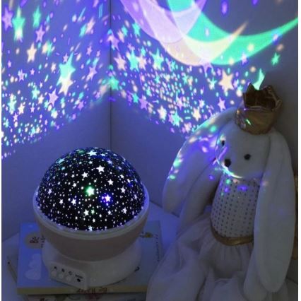 Atmosphera - LED Kids' Projector 3xAA Pink