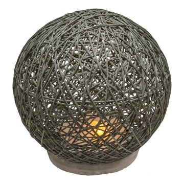 Atmosphera - LED Outdoor lamp HADY LED/3xAA 19,5 cm IP44