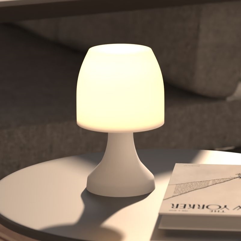 Atmosphera - LED Outdoor table lamp DOKK LED/3xAAA 19,5 cm IP44